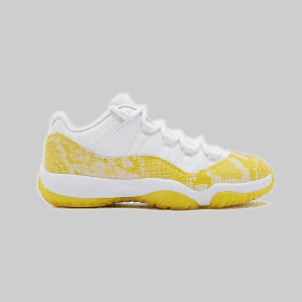 Jordan 11 Low ' Yellow Sneaker '