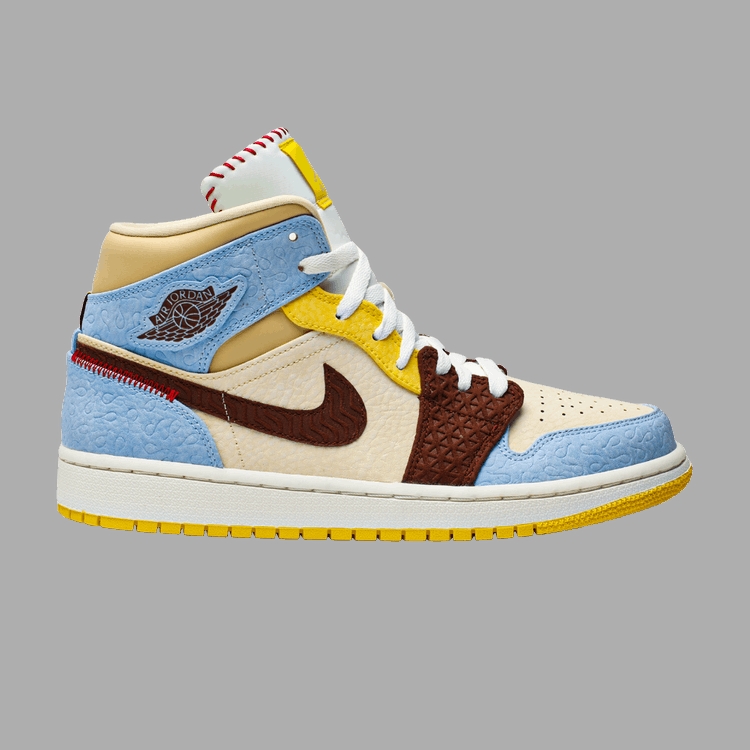 Maison Chateau Rouge x Jordan 1 Mid SE ' Fearless '