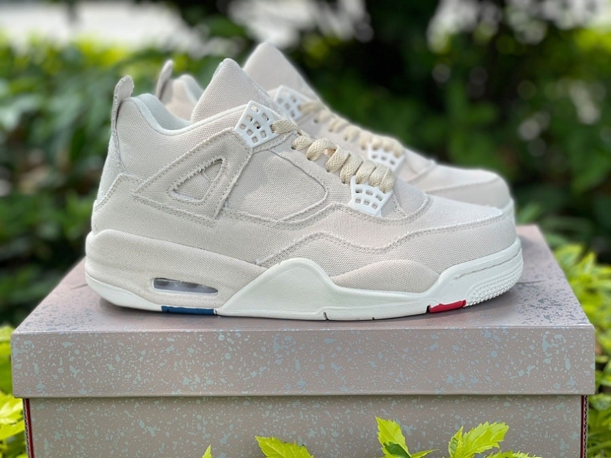 Jordan 4 Retro ' Blank Canvas ' (W)