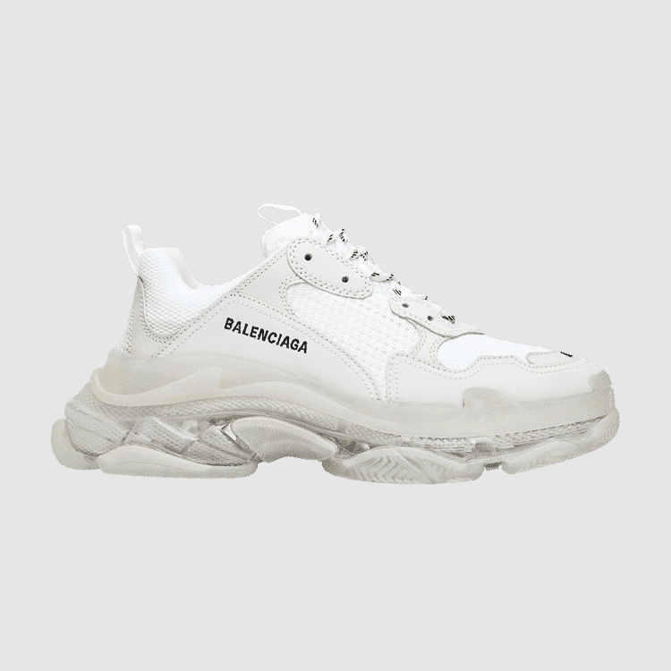 Triple S ' White Clear Sole '