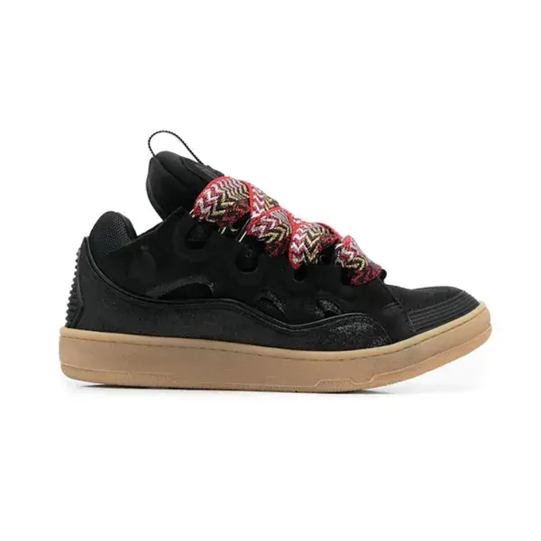 Lanvin Leather Curb Black Gum