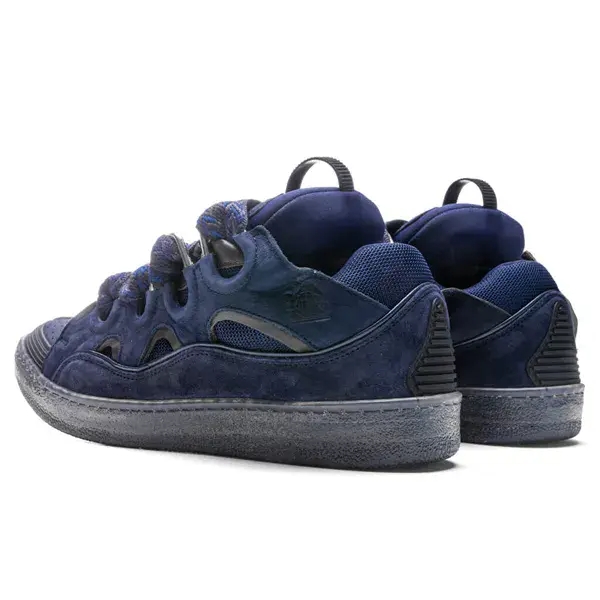 Lanvin Curb Sneaker Navy Blue