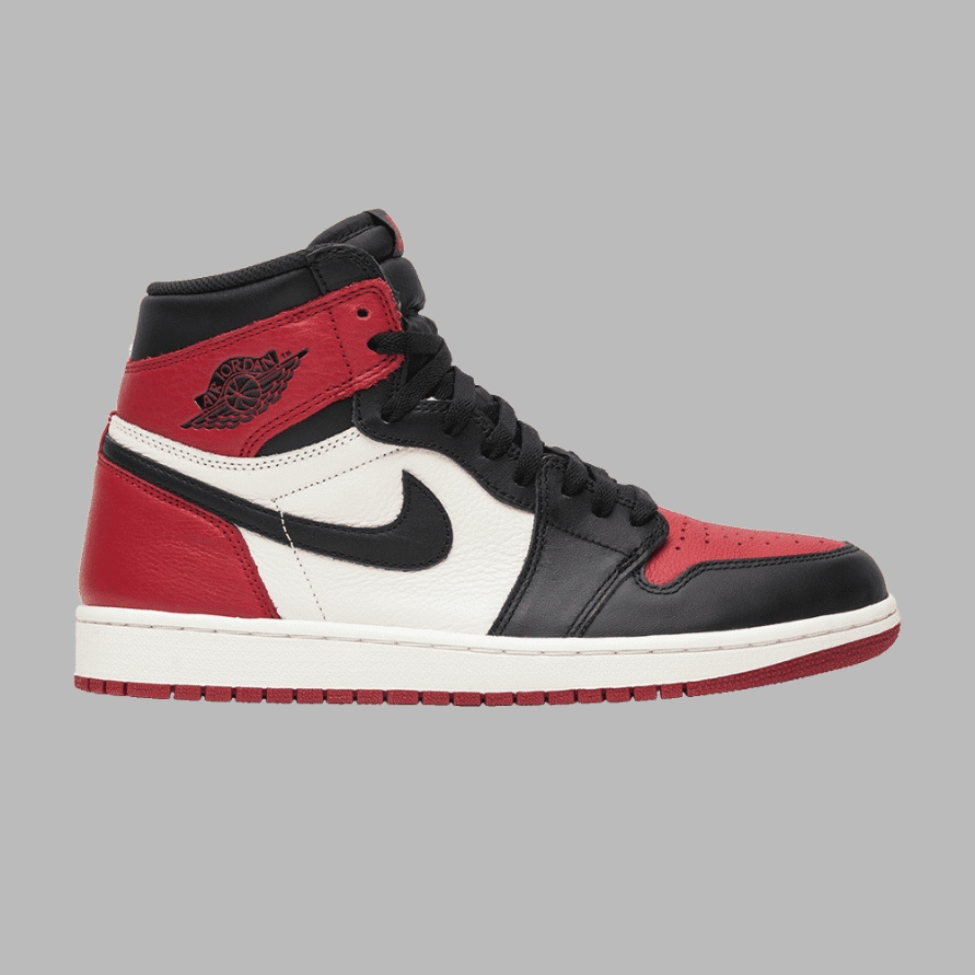 Jordan 1 Retro High OG ' Bred Toe '