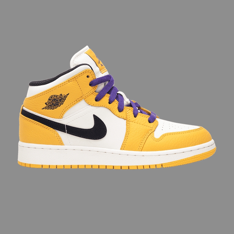 JORDAN 1 MID ' LAKERS ' (GS)