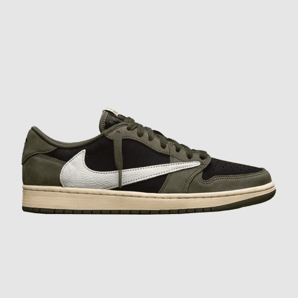 TRAVIS SCOTT X JORDAN 1 LOW OG SP ' BLACK OLIVE '