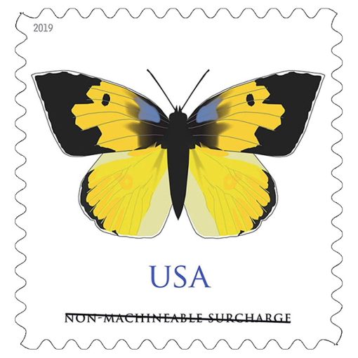 Forever Stamps First Class Postage Stamps California Dogface Butterflies 2019
