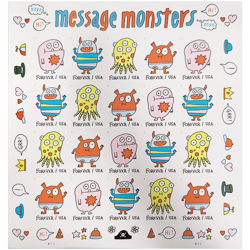 Message Monsters 2021
