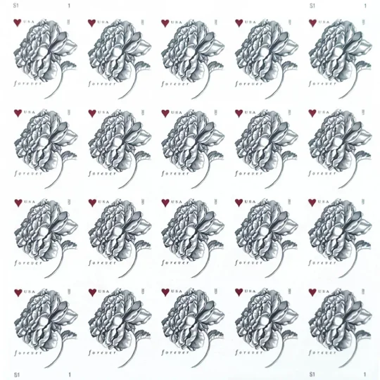 Vintage Rose Stamps 2015