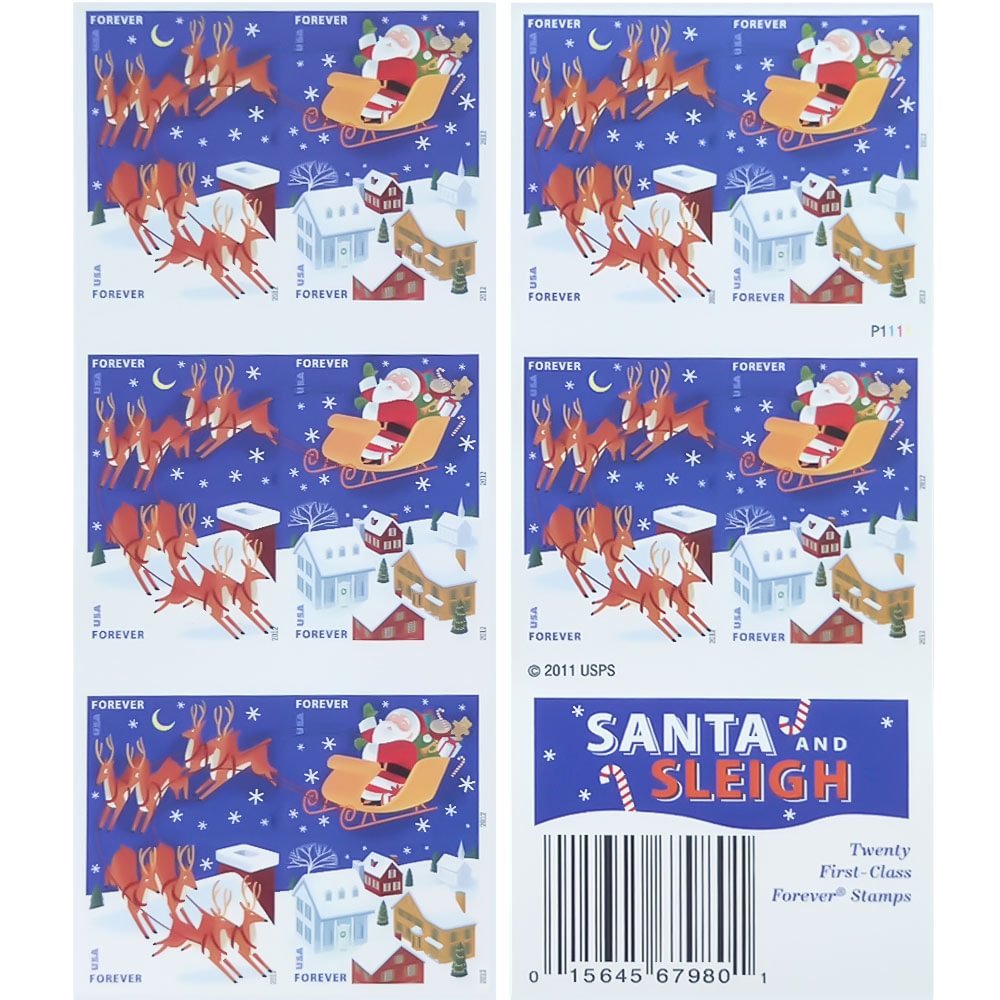Santa and Sleigh 2012