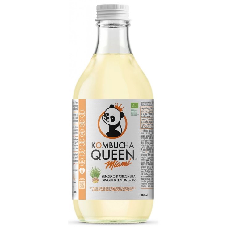 Zenzero & Citronella Kombucha Queen 330ml