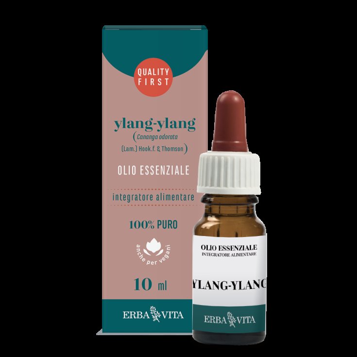 Ylang Ylang Olio Essenziale Erba Vita 10ml