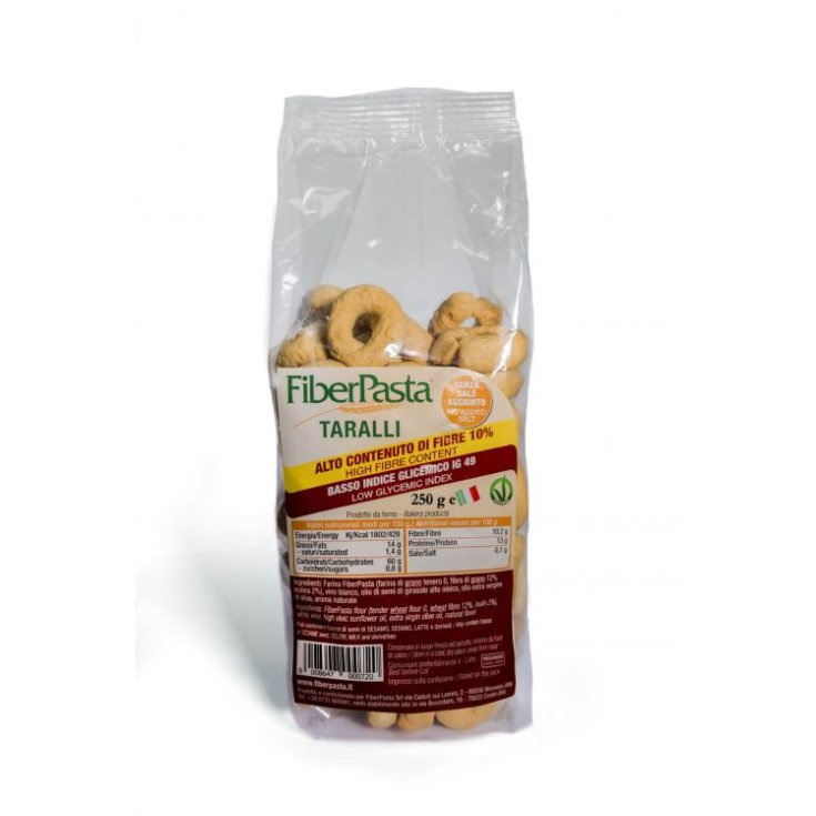 Taralli a basso indice glicemico FIBERPASTA® 250g