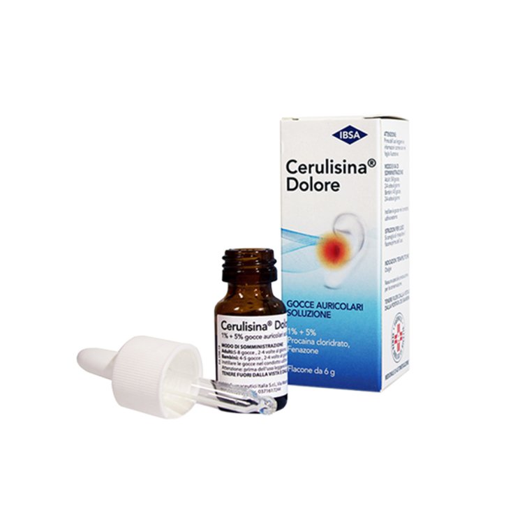 Cerulisina Dolore Gocce Auricolari IBSA 6g