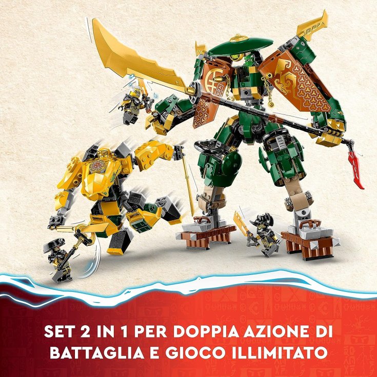 Team Mech Ninja di Lloyd e Arin LEGO