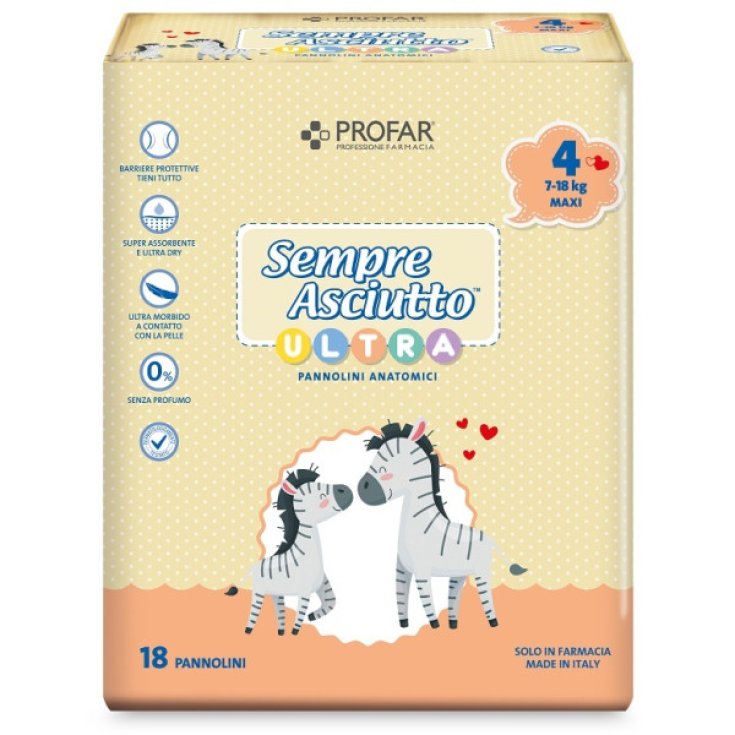 Sempre Asciutto Ultra Tg.4 7/18Kg Profar Bipack