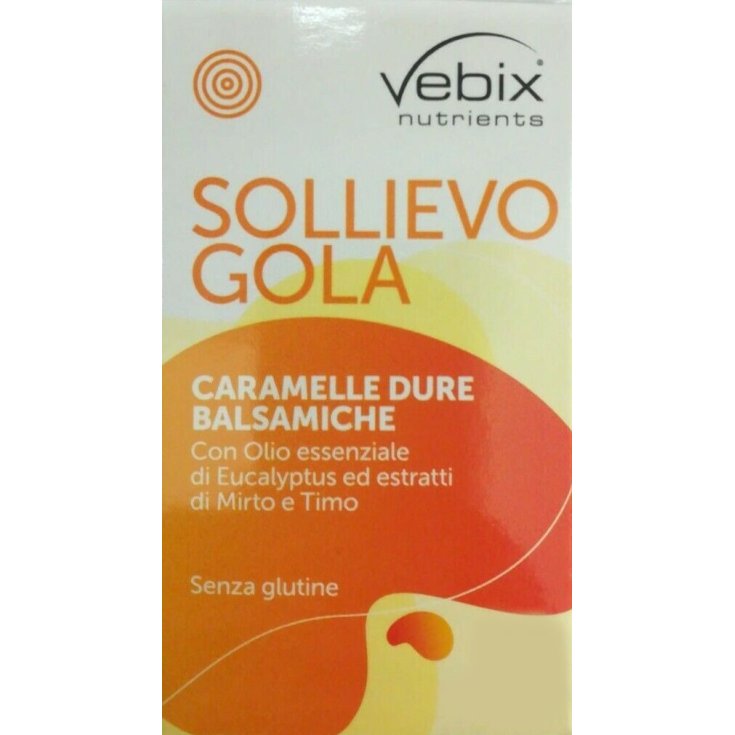 Sollievo Gola Vebix Nutrients 18 Pastiglie