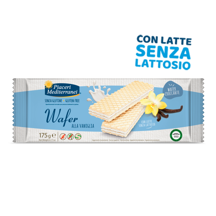 Wafer alla Vaniglia Piaceri Mediterranei 45g