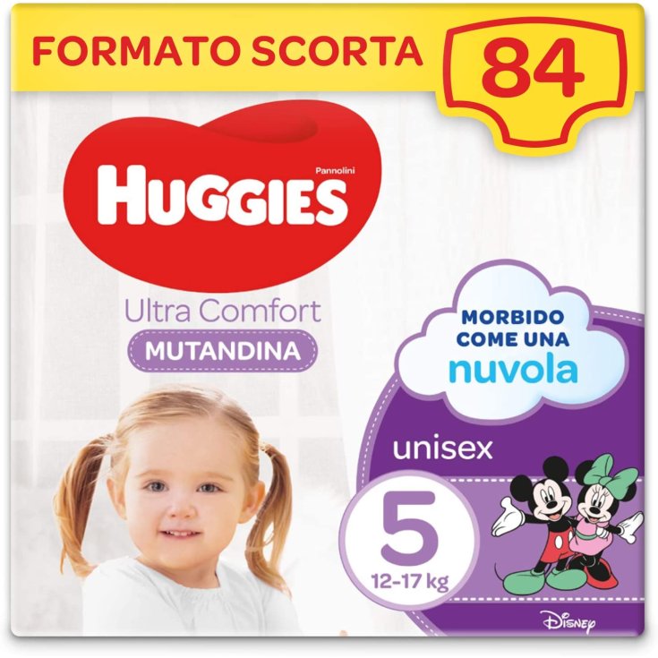 Ultra Comfort Mutandina Taglia 5 Huggies 84 Pezzi