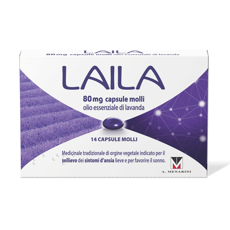 Laila 80mg 14 Capsule Molli