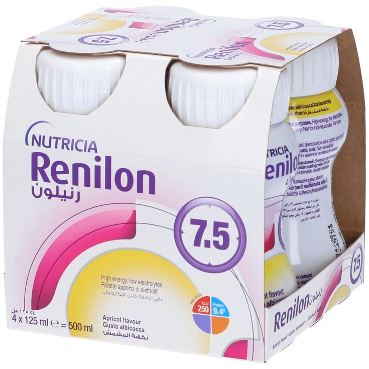 Renilon 7.5 Albicocca Nutricia 4x125ml