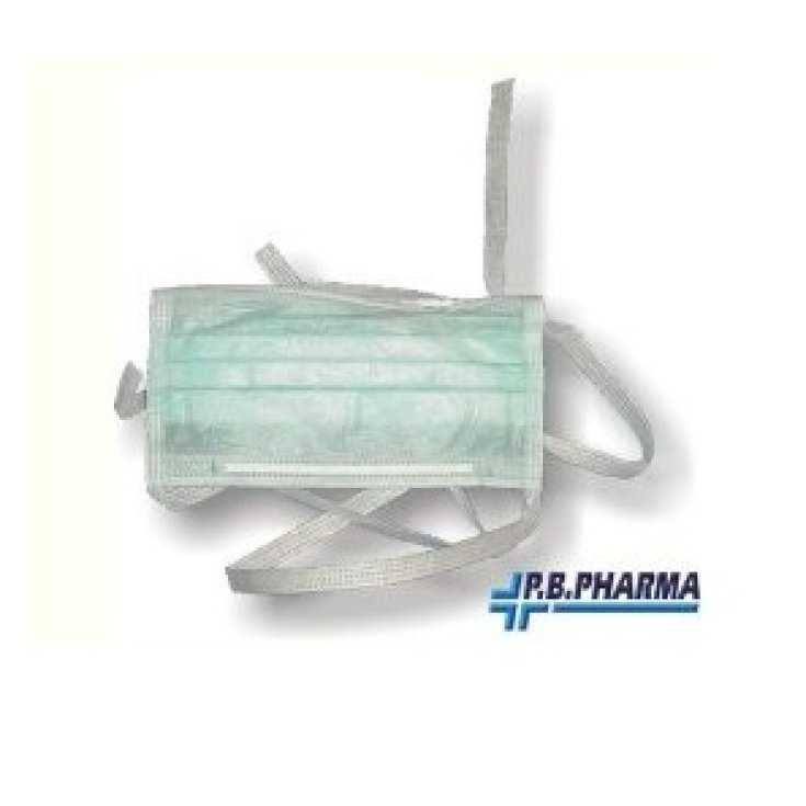 Mascherina Chirurgica Con Laccetti PB Pharma 50 Mascherine