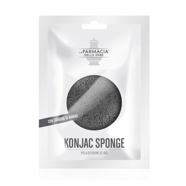 Spugna Konjac con Carbone di Bambù FDE