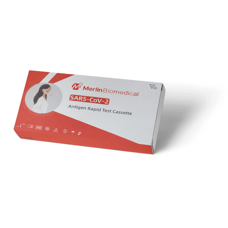 SARS-CoV-2 Antigen Rapid Test Cassette MerlinBiomedical 20 Test