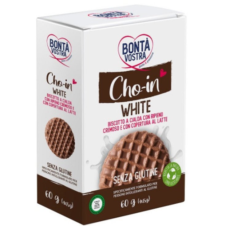 Cho-In White Biscotto A Cialda Bontà Vostra 4x15g