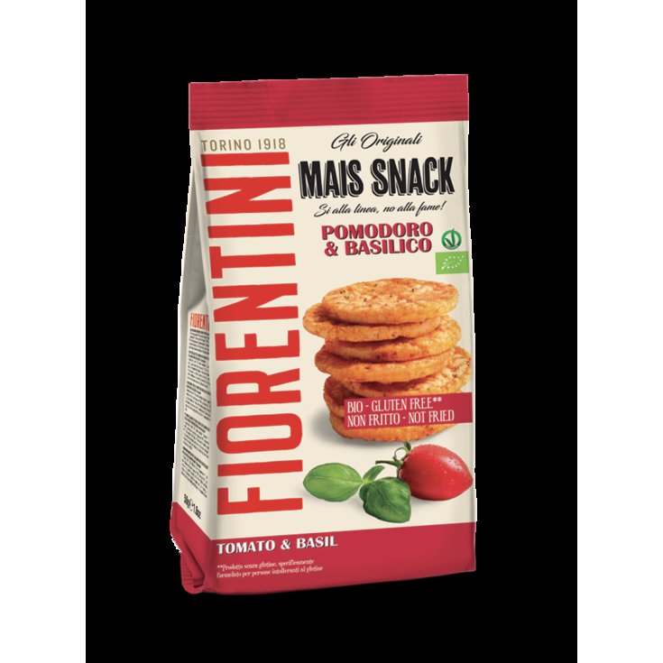 Mais Snack Pomodoro e Basilico Fiorentini 50g