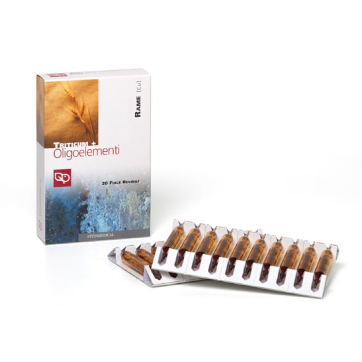 Rame Triticum+ Oligoelementi Fitomedical 20 Fiale