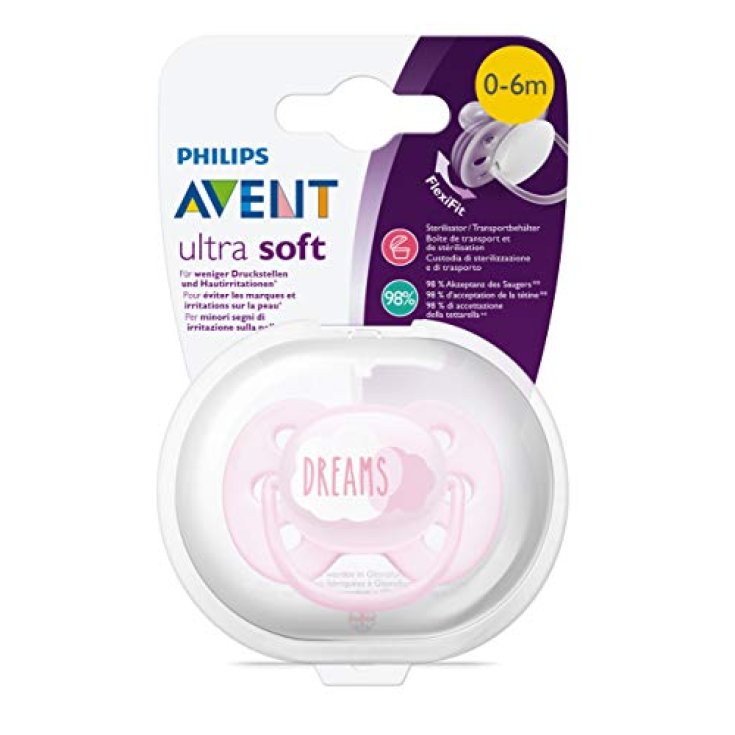 Ultra Soft Philips Avent 0-6M Rosa