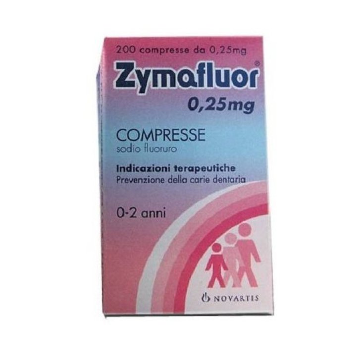 Zymafluor 0.25mg 200 Compresse