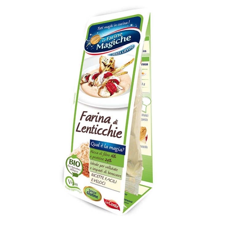 Le Farine Magihe Farina Di Lenticchie Senza Glutine 100g