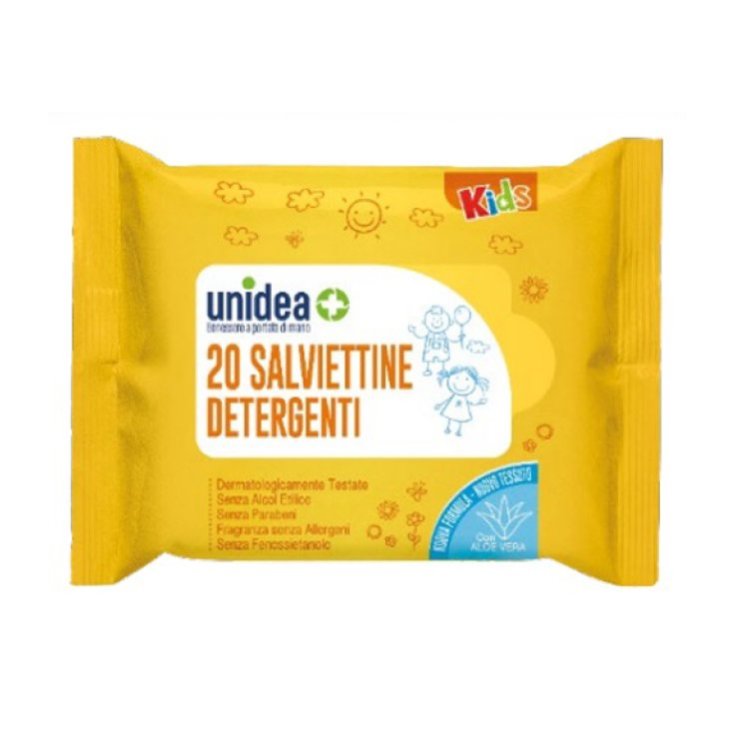 Salviettine Detergenti Kids Unidea 20 Pezzi