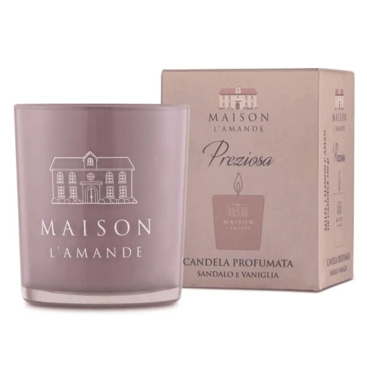 Candela Profumata Preziosa Maison L'Amande 40H