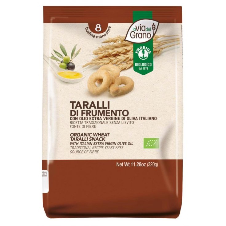 La Via Del Grano Taralli di Frumento Probios 320g