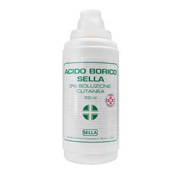 Sella Acido Borico 3% Soluzione Cutanea 500ml