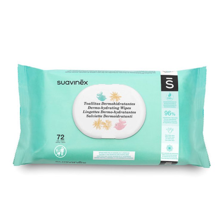 Salviette Dermo-Idratanti Suavinex 72 Pezzi