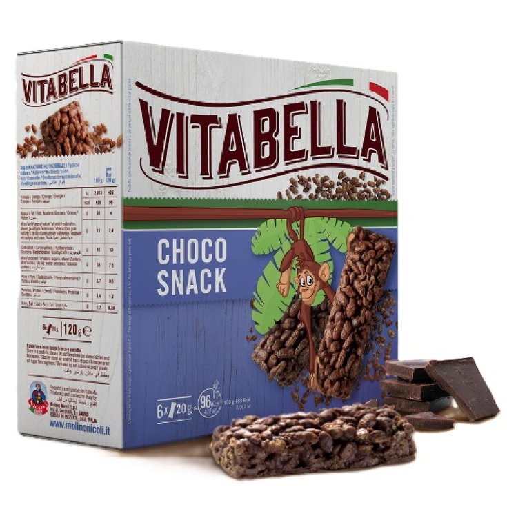 Choco Snack Barretta Ai Cereali Vitabella 6x20g