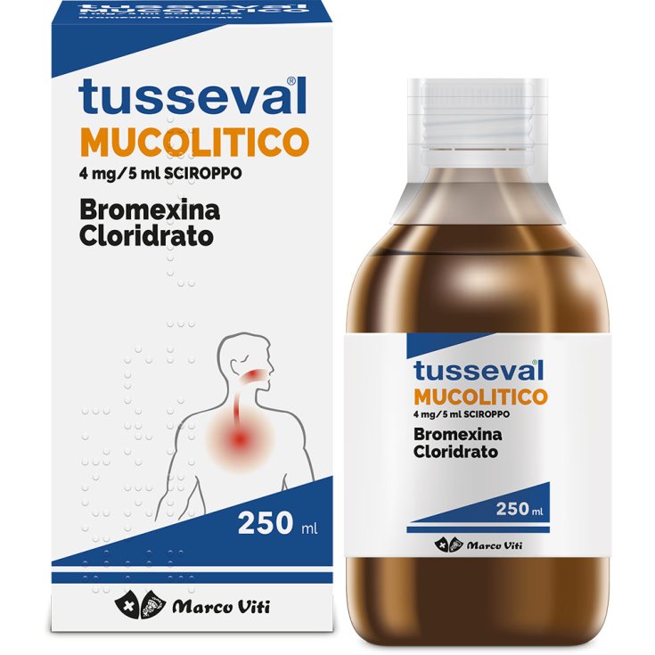 Tusseval Mucolitico Sciroppo Marco Viti 250ml