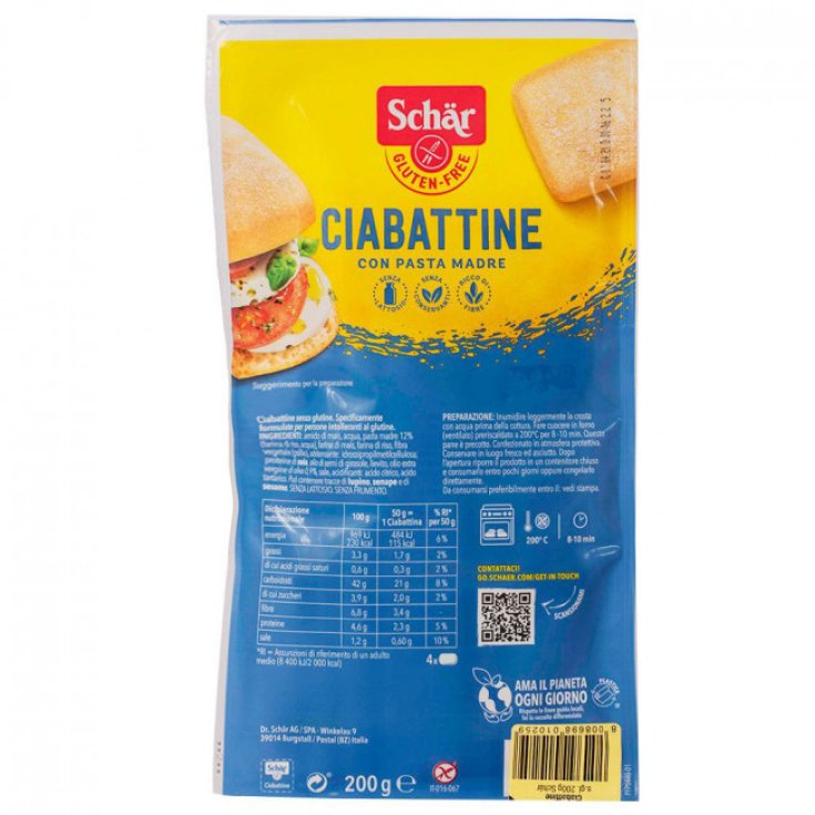 Ciabattine Senza Glutine Schar 200g