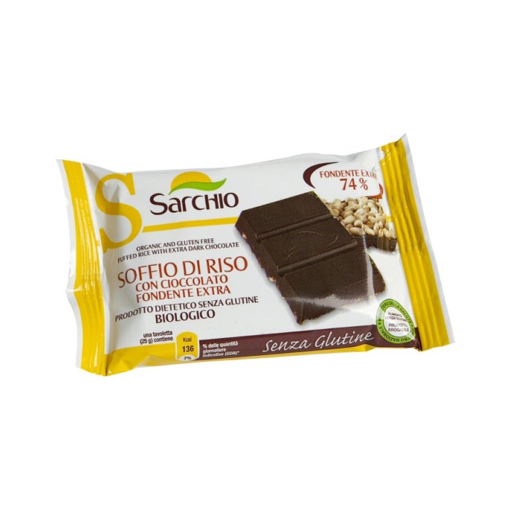 Soffio Di Riso Con Cioccolato Fondente Sarchio 25g