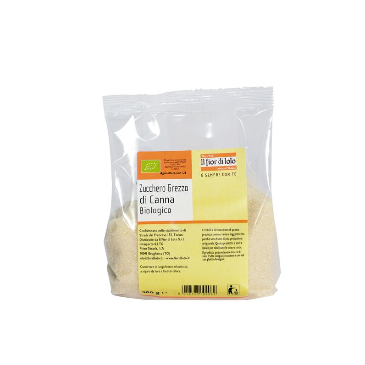 Il Fior Di Loto Zucchero Grezzo Di Canna Biologico 500g