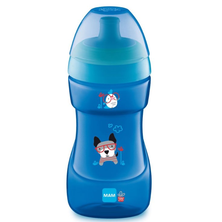 Sports Cup Colore Azzurro Mam 330ml