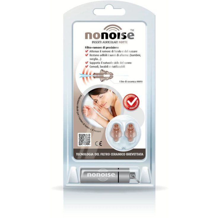 Inserti Auricolari Notte Nonoise Farmacare 2 Tappi