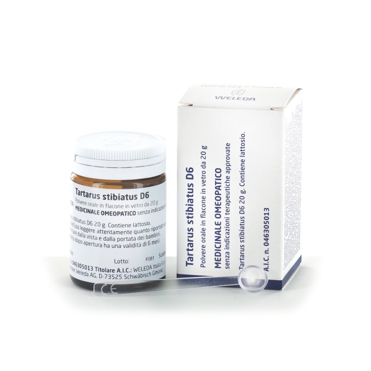 Tartarus Stibiatus 6DH Weleda 20g