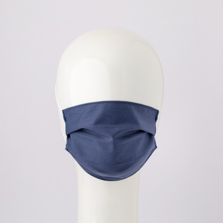 Mascherina Denim Linea Oro Carillo Kit 2 Mascherine