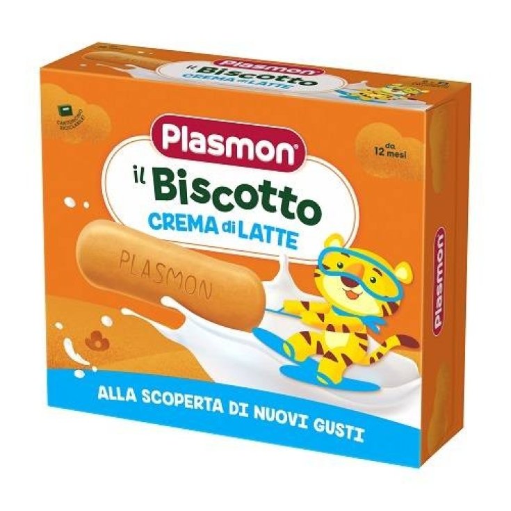 il Biscotto CREMA di LATTE Plasmon® 8 Pezzi