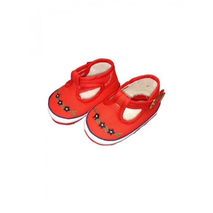 Scarpina scarpa bimba neonato Marilù rosso 16