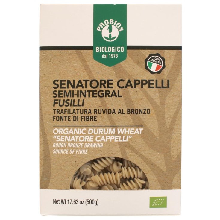Senatore Cappelli Semi-Integral Fusilli Probios 500g